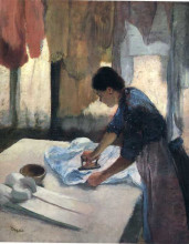 Картина "женщина гладит" художника "дега эдгар"