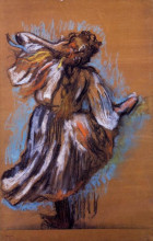 Репродукция картины "русская танцовщица" художника "дега эдгар"