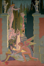Картина "panel 4. the vengeance of venus" художника "дени морис"