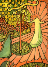 Копия картины "noli me tangere" художника "дени морис"