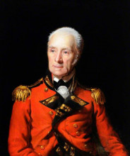 Репродукция картины "sir hew whiteford dalrymple (1750–1830), bt, lieutenant governor of guernsey (1796–1803)" художника "джексон джон"