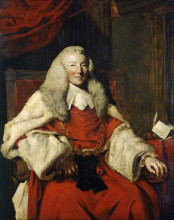 Копия картины "william murray (1705–1793), 1st earl of mansfield" художника "джексон джон"
