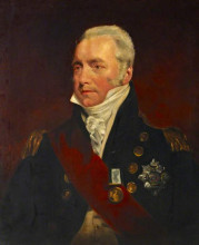 Копия картины "vice-admiral sir richard goodwin keats (1757–1834)" художника "джексон джон"