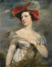 Репродукция картины "miss chester (eliza jane chester) (1795–1859)" художника "джексон джон"