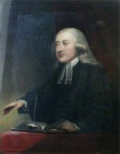 Репродукция картины "reverend john wesley (1703–1791)" художника "джексон джон"