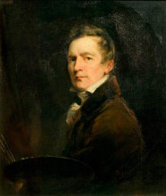 Репродукция картины "self portrait" художника "джексон джон"