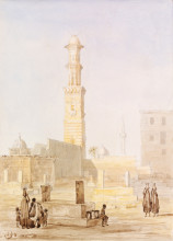 Копия картины "tomb near cairo" художника "джонс оуэн"