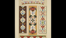 Копия картины "italian ornament no. 3. ornaments from the palazzo ducale, and the church of st. andrea, mantua" художника "джонс оуэн"