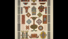 Копия картины "celtic ornament no. 2. interlaced styles" художника "джонс оуэн"