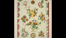 Картина "chinese ornament no. 1. conventional renderings of fruit and flowers" художника "джонс оуэн"