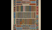 Картина "medieval ornament no. 2. borders from illuminated manuscripts and paintings" художника "джонс оуэн"
