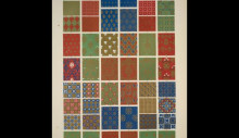 Репродукция картины "medieval ornament no. 3. diapers from illuminated manuscripts and backgrounds of pictures" художника "джонс оуэн"