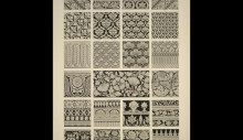 Картина "indian ornament no. 1. ornaments from metal work from the exhibitions of 1851" художника "джонс оуэн"