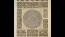 Копия картины "arabian no. 3. arabian ornaments from the thirteenth century from cairo" художника "джонс оуэн"
