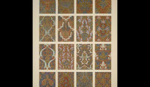 Копия картины "moresque ornament from the alhambra no. 3. lozenge diapers" художника "джонс оуэн"