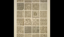 Копия картины "byzantine no. 1. carved byzantine ornaments" художника "джонс оуэн"