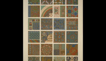 Копия картины "byzantine no. 2. painted byzantine ornaments" художника "джонс оуэн"