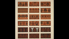 Копия картины "greek no. 2. the various forms of the greek fret." художника "джонс оуэн"