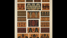 Картина "greek no. 4. ornaments from greek and etruscan vases" художника "джонс оуэн"