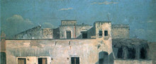 Картина "rooftops, naples" художника "джонс томас"