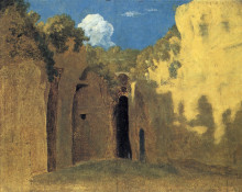 Копия картины "the grotto at posillipo" художника "джонс томас"