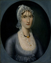 Картина "portrait of mrs. barbara baker murphy" художника "джонсон джошуа"