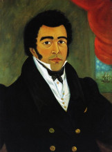 Копия картины "portrait of an african american man" художника "джонсон джошуа"