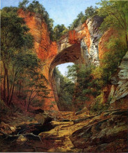 Копия картины "natural bridge" художника "джонсон дэвид"