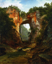 Копия картины "natural bridge" художника "джонсон дэвид"