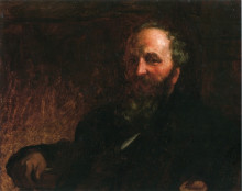 Репродукция картины "portrait of james g. wilson" художника "джонсон истмен"