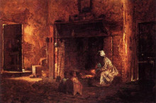Копия картины "kitchen at mount vernon" художника "джонсон истмен"