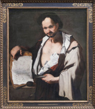 Репродукция картины "democritus" художника "джордано лука"