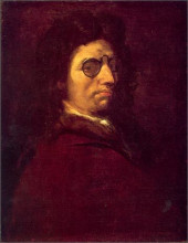 Картина "self portrait" художника "джордано лука"