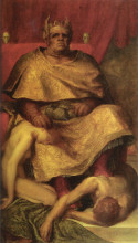 Картина "mammon" художника "джордж фредерик уоттс"