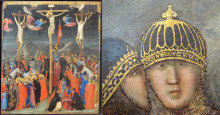 Копия картины "crucifixion" художника "джотто"