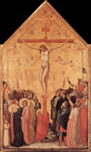 Копия картины "the crucifixion" художника "джотто"
