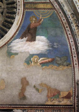 Репродукция картины "ascension of christ" художника "джотто"