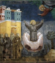 Копия картины "ecstasy of st. francis" художника "джотто"
