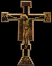 Картина "the crucifixion" художника "джотто"