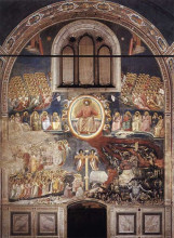 Картина "last judgment" художника "джотто"