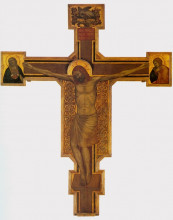 Копия картины "crucifixion" художника "джотто"