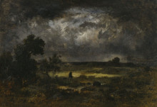 Копия картины "the storm" художника "диаз нарсис"