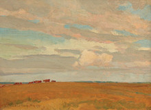 Картина "prairie, sand hill camp, may 1921" художника "диксон мейнард"