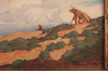 Картина "guard of the cornfield" художника "диксон мейнард"