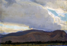 Картина "storm from the sierra" художника "диксон мейнард"