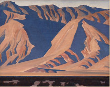 Копия картины "inyo mountains" художника "диксон мейнард"