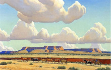 Картина "wide lands of the navajo" художника "диксон мейнард"