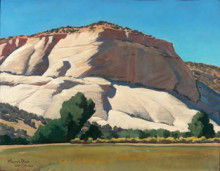 Копия картины "white butte, utah" художника "диксон мейнард"