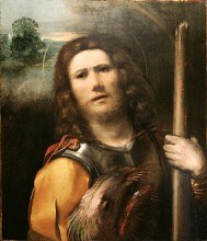 Репродукция картины "saint george" художника "досси доссо"