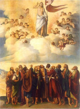Копия картины "ascension of christ" художника "досси доссо"